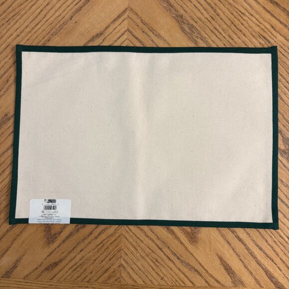 Bardwil Linens Set of 4 Cotton Placemats Noel Holiday Christmas Table Mats 13x19 - Picture 5 of 9